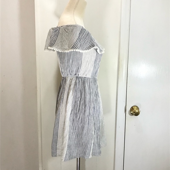 AEO ☀️One shoulder striped dress - Picture 6 of 13